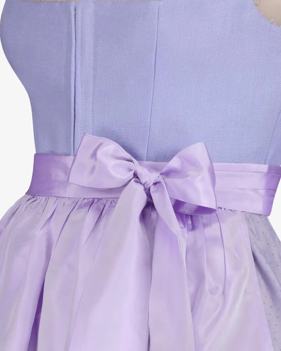 München Dirndl lang mit Seidenschürze