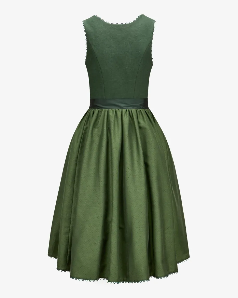 München Midi-Dirndl mit Seidenschürze