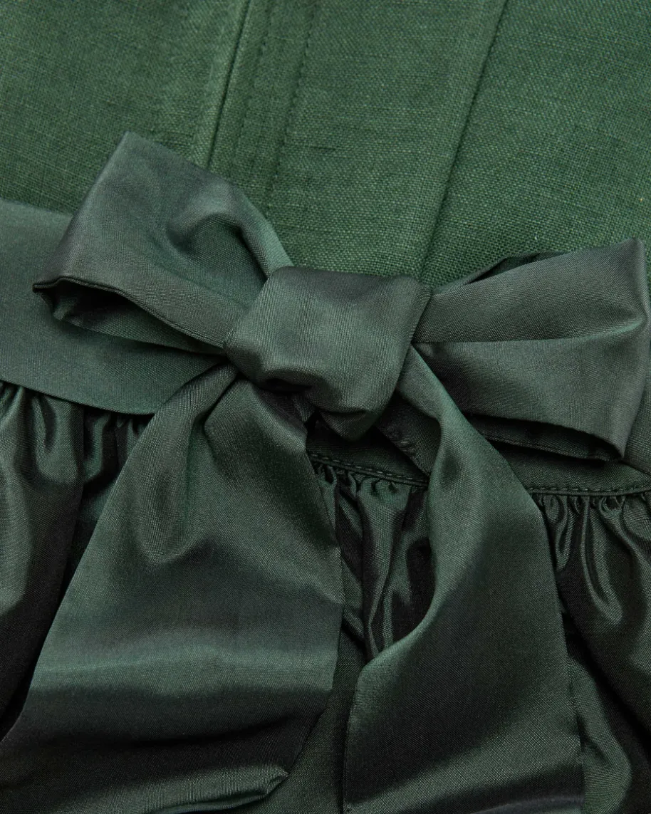 München Midi-Dirndl mit Seidenschürze