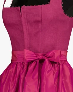 München Midi-Dirndl mit Seidenschürze