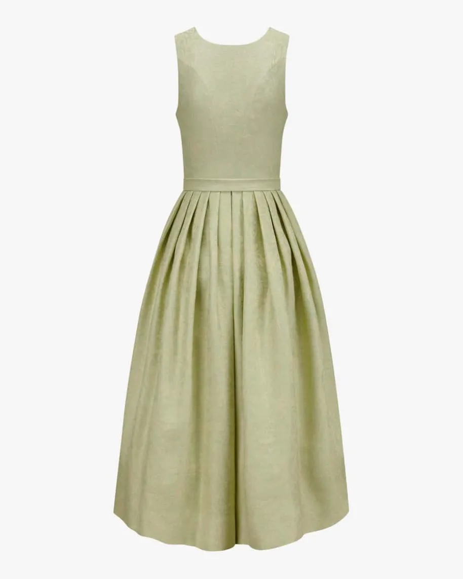 Monika Leinen-Dirndl lang mit Schürze