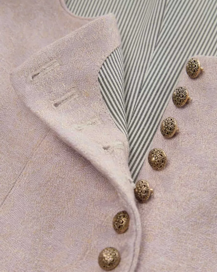 Monika Leinen-Dirndl lang mit Schürze