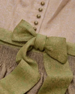 Monika Leinendirndl lang mit Schürze