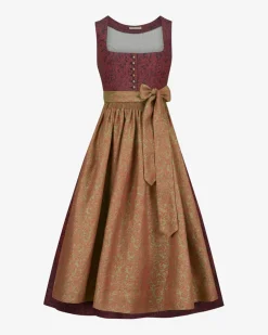 Monika Leinen-Dirndl lang mit Schürze