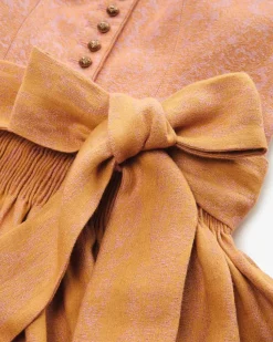 Monika Leinen-Dirndl lang mit Schürze