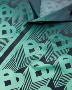 Monogram Gradient Seidenhemd