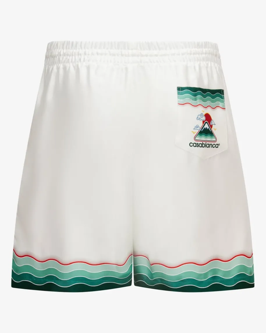 Montagne Ondulee Seidenshorts