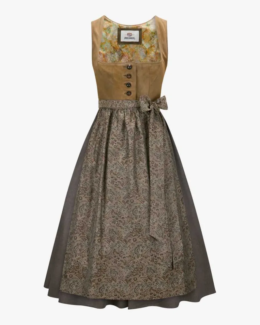 Nassfeld Midi-Dirndl mit Schürze
