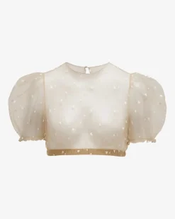 Nicoletta Dirndlbluse Transparent