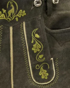 Nockerberg Lederhose aus Hirschleder