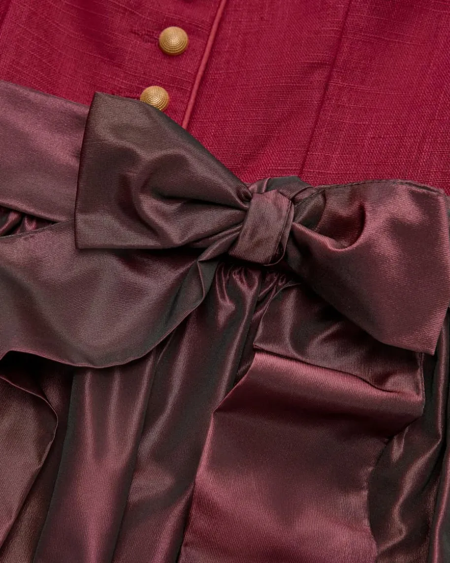 Nora Midi-Dirndl mit Schürze