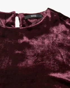 Nuria Samtbluse