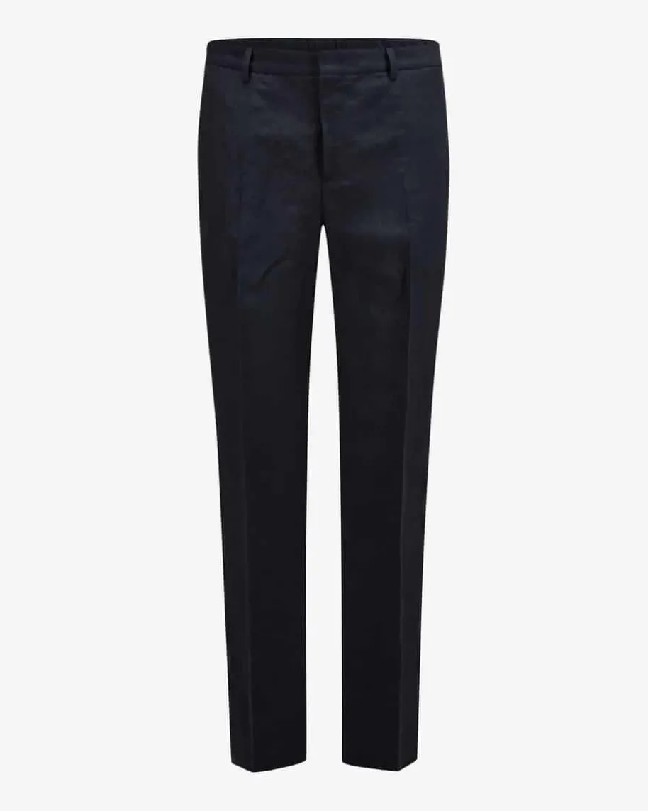 Nuv Hose aus Wolle und Leinen