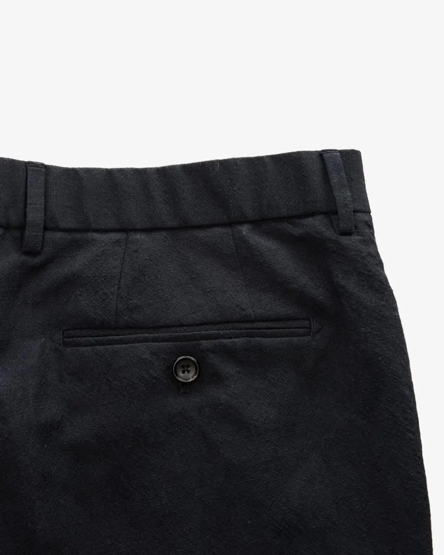 Nuv Hose aus Wolle und Leinen