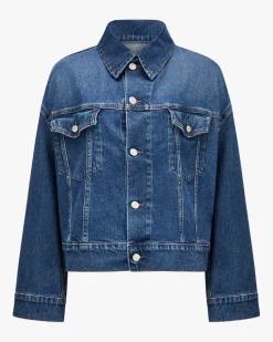 Oli Cropped Trucker Artifa Jeansjacke