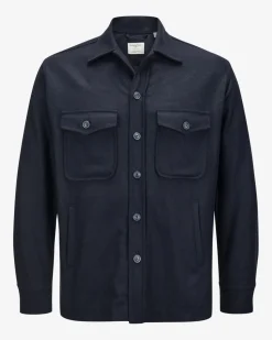 Overshirt aus Woll-Mix