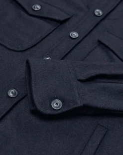 Overshirt aus Woll-Mix