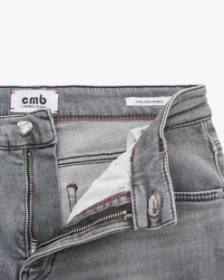 Palazzo Cropped Jeans