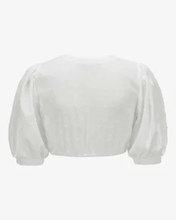 Paula Dirndlbluse semi-transparente