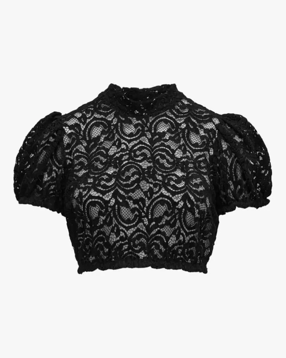 Pina Dirndlbluse Semi-Transparent