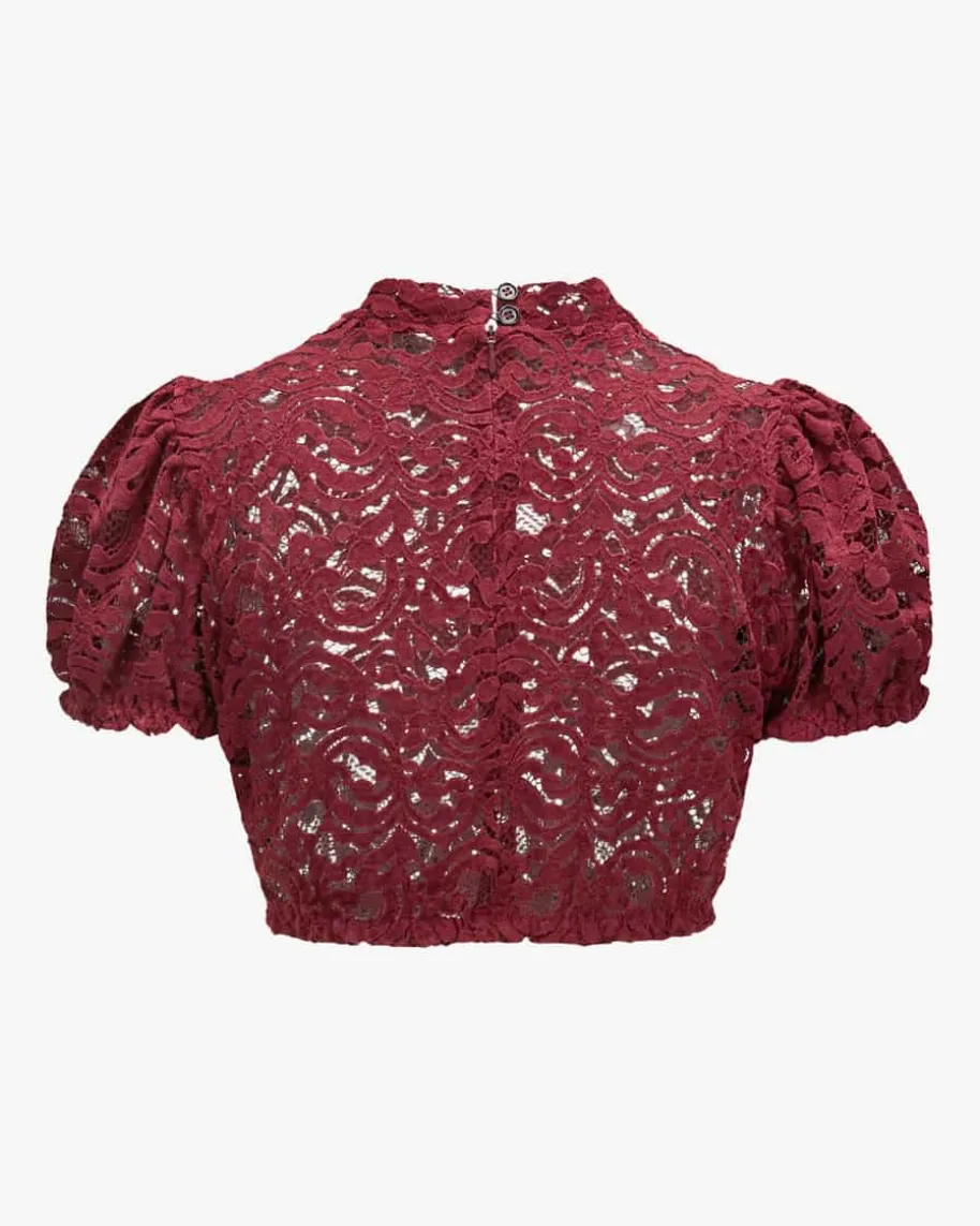 Pina Dirndlbluse Semi-Transparent