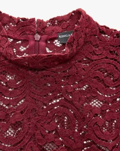 Pina Dirndlbluse Semi-Transparent