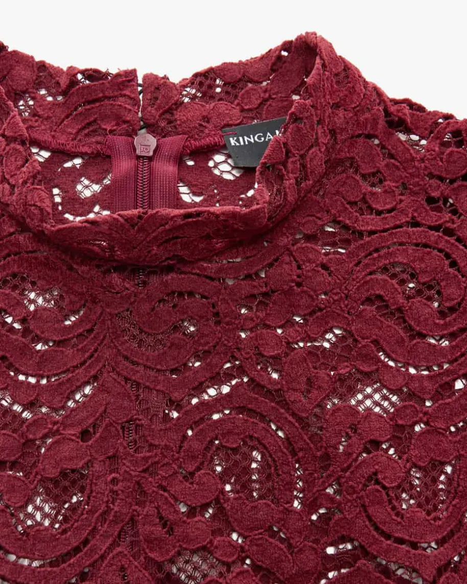 Pina Dirndlbluse Semi-Transparent