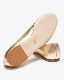 Pirlo Metallic Ballerinas