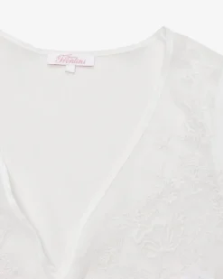 Polly Dirndlbluse Semi-Transparent