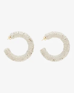 Raffia Ohrringe