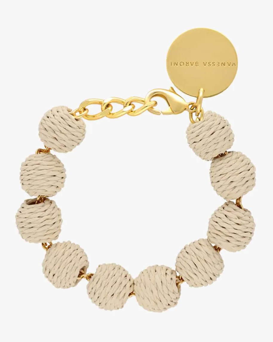 Raffia Small Beads Armband