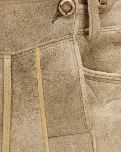 Rauries Lederhose aus Hirschleder