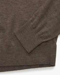 Rollkragenpullover aus Wolle und Cashmere