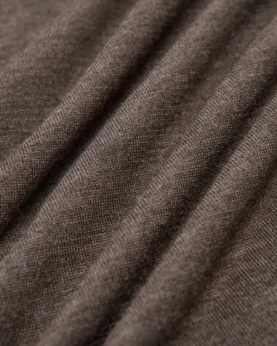 Rollkragenpullover aus Wolle und Cashmere