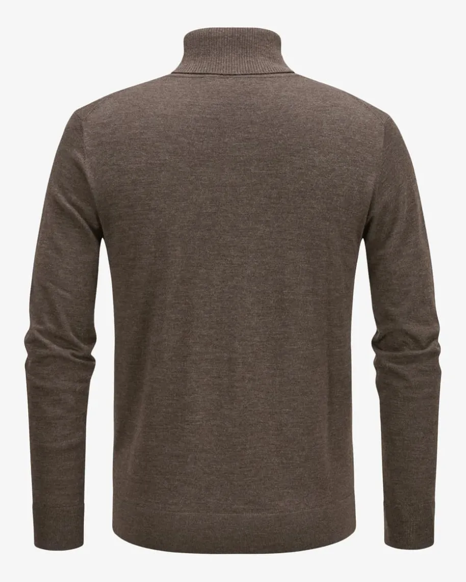 Rollkragenpullover aus Wolle und Cashmere