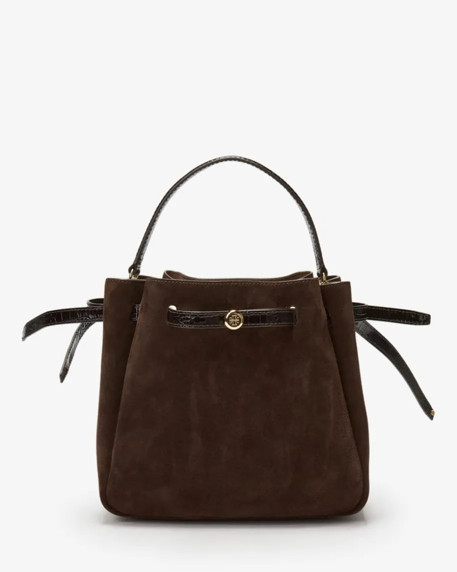 Romy Suede Bucket Tasche
