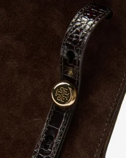 Romy Suede Bucket Tasche