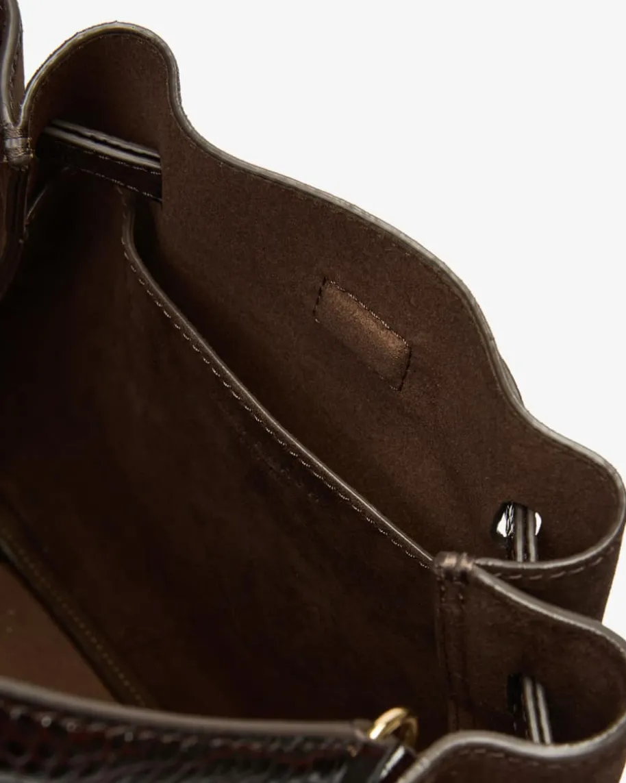 Romy Suede Bucket Tasche