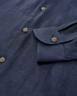 Rudo Leinen-Trachtenhemd