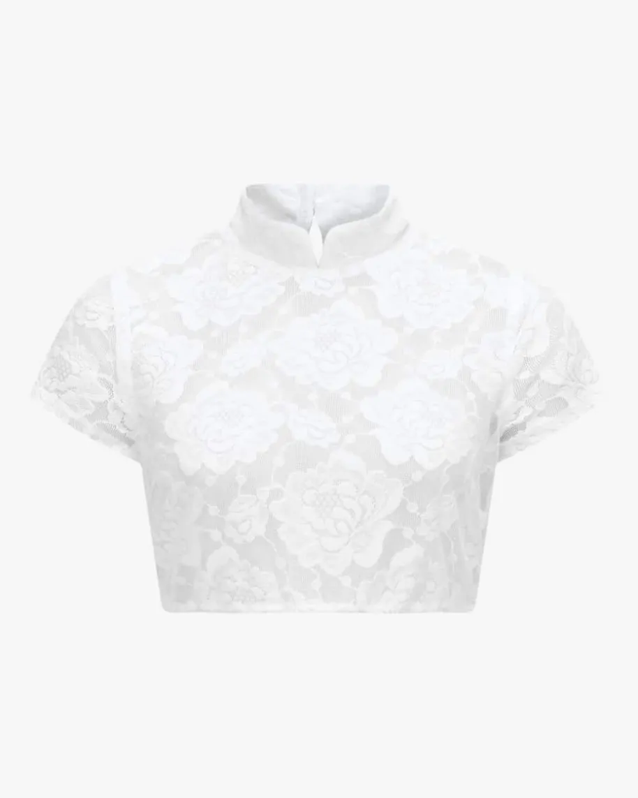 Sabrina Dirndlbluse Semi-Transparent