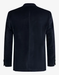 Safir Samt-Sakko Regular Fit aus Baumwolle