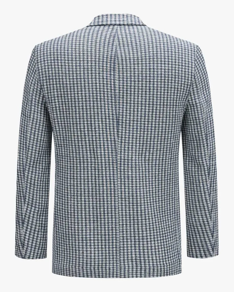 Sakko aus Baumwolle und Leinen