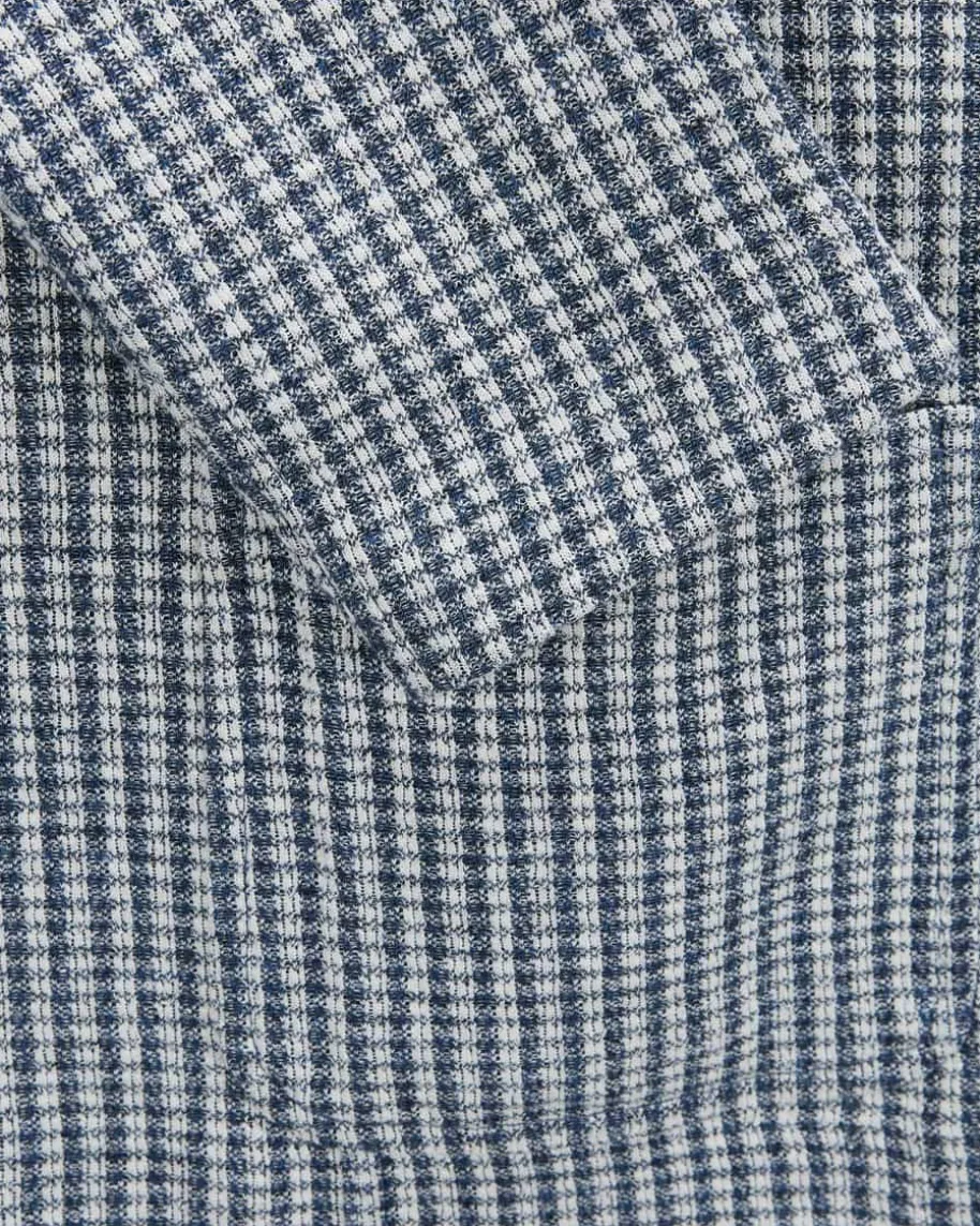 Sakko aus Baumwolle und Leinen