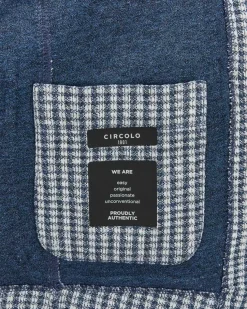 Sakko aus Baumwolle und Leinen