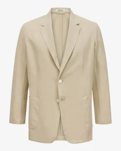 Sakko aus Baumwolle und Wolle