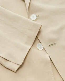 Sakko aus Baumwolle und Wolle