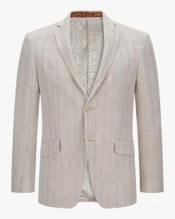 Sakko aus Baumwoll-Mix