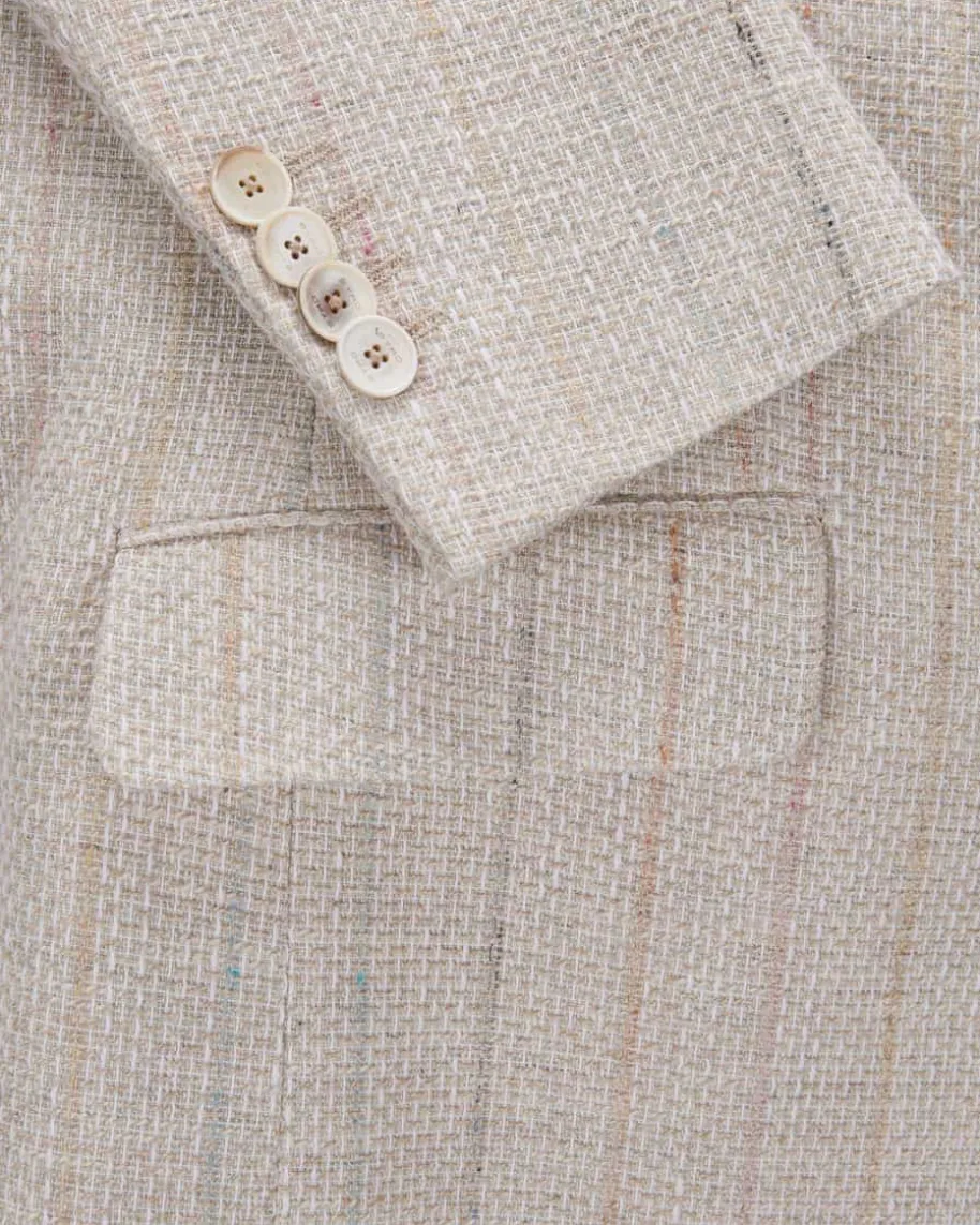 Sakko aus Baumwoll-Mix