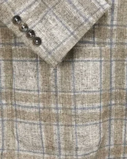 Sakko aus Baumwoll-Mix