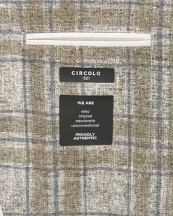 Sakko aus Baumwoll-Mix